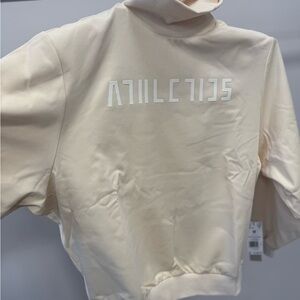 Fear of God Adidas Athletics Mock Pale Yellow Sweatshirt Women’s Medium IS8714